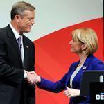 Charlie Baker and Martha Coakley met in another debate in their campaign for governor.
