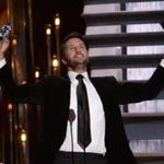 Luke Bryan accepted the award for entertainer of the year during the 48th Country Music Association Awards in Nashville, Tenn., on Wednesday.