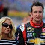 Kurt Busch and former girlfriend Patricia Driscoll broke up about a week before a race in September in Dover, Del.