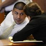 Former Patriot star Aaron Hernandez attended a hearing in Bristol County Superior Court in October.