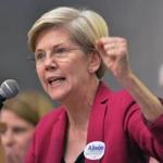 Elizabeth Warren campaigned for senatorial candidate Alison Lundergan Grimes in Louisville, Ky., on Oct. 28.