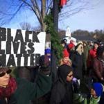 About 150 people attended a rally in Lexington about the police killings of two unarmed black men.