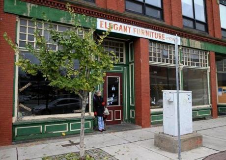 Elegant Furniture closed this fall after the owner learned the rent would jump.
