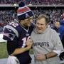 Tom Brady and Bill Belichick led the Patriots to their sixth consecutive AFC East title.