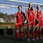 Emily Loprete, Allie Doggett, Rachel Campbell, and the Watertown field hockey program has won 138 consecutive games.