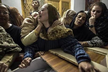 A mother mourned her 15-year-old son, Mohammed Ali Khan, who was killed in the attack by Taliban gunmen.
