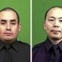 Officers Rafael Ramos and Wenjian Liu were shot in their patrol car Saturday.