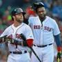Through offseason shuffling, Dustin Pedroia and David Ortiz will remain in the regular spots in the lineup.