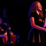 Lake Street Dive lead singer Rachael Price (right) performed with Bridget Kearney at the Sinclair in Cambridge on Dec. 29. 
