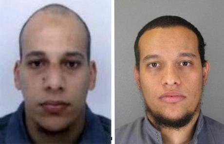 Cherif and Said Kouachi are the suspects in the massacre Tuesday at the Charlie Hebdo satirical newspaper.
