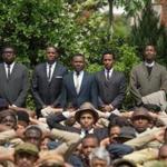David Oyelowo (back row, center) stars as Martin Luther King Jr. in Ava DuVernay?s ?Selma.?