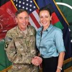 General David Petraeus with Paula Broadwell in 2011. 