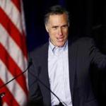 Former presidential candidate Mitt Romney speaks at the Republican National Committee winter meetings in San Diego, California January 16, 2015. REUTERS/Mike Blake (UNITED STATES - Tags: POLITICS) 