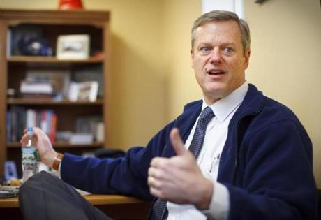 Governor Baker will argue that the shortfall is primarily the result of the state spending too much.
