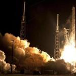 The Falcon 9 SpaceX rocket lifted off from Cape Canaveral, Fla., Jan. 10 on a resupply mission to the International Space Station.
