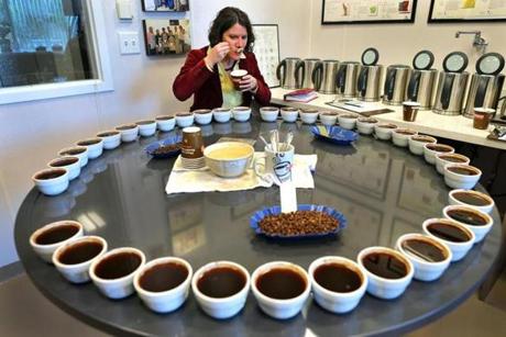 The goal for Hélène Marsot is to ensure that millions of cups of coffee that Dunkin? Donuts serves each day taste the same as their counterparts in each category.
