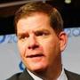 Mayor Martin Walsh shook hands following a news conference on Jan. 9 about Boston?s selection as the US choice for teh 2024 Olympics.