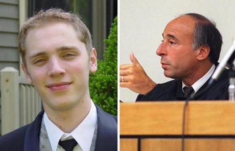 Judge Mark Coven (left) will preside over the inquest into the death of patient Joshua K. Messier (right), who a Globe report found was manhandled by attendants at Bridgewater State Hospital in 2009.
