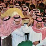 The body of Saudi Arabia?s King Abdullah was carried during his funeral at Imam Turki Bin Abdullah Grand Mosque in Riyadh on Friday.