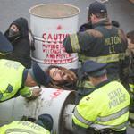 Twenty-nine protesters were arrested on Jan. 15 after forming human barricades on Boston?s largest highway.