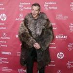 Actor Ben Mendelsohn wore a coat that his character wears in the film at the premiere of 