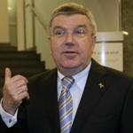 ?What we can see there is the bid leaders in Boston have taken the right approach, speaking with the people, offering information, being open for questions,? said International Olympic Committee President Thomas Bach, above arriving at the IOC executive board meeting in Monaco last month. 