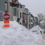 A temporary one-way street was set up at East 5th street in South Boston. 