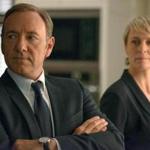 Kevin Spacey as Francis Underwood (left) and Robin Wright as Clair Underwood in ?House of Cards.?