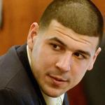 Aaron Hernandez talked with his attorney Charles Rankin during his murder trial last Friday.