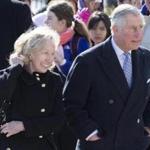 epa04667885 Britain's Prince Charles, Prince of Wales, (R) walks with historian Doris Kearns Goodwin (L), during a visit to the Lincoln Memorial with his wife Camilla, Duchess of Cornwall (not pictured), in Washington DC, USA, 18 March 2015. The Prince of Wales and The Duchess of Cornwall are on their third official visit to United States. EPA/MICHAEL REYNOLDS