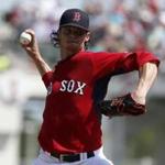 Manager John Farrell decided on Clay Buchholz before the start of spring training, but made it official Sunday.
