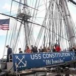 Boston, MA 101714 Guests disembarked the USS Constitution in October of last year. 