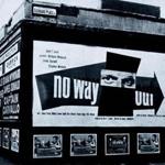 A poster for the 1950 film ?No Way Out,? whose title was designed by Paul Rand.