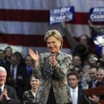 Hillary Clinton, who is expected to launch her presidential bid on Sunday, campaigned in New Hampshire in 2008.