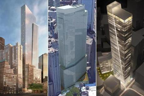Rendering of the Millennium Partners' proposed tower for Winthrop Square. (Millennium Partners)
