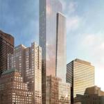 Rendering of the Millennium Partners' proposed tower for Winthrop Square. (Millennium Partners)