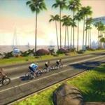 Cycling a Zwift Island route you can join from home.