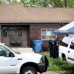 Law enforecement officials searched the home of Robert Gentile  in Manchester, Conn., in 2012.