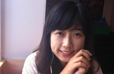 09lingzi - Lingzi Lu, BU student who died in the Boston Marathon bombing in 2013. Lu is pictured here at Starbucks.
