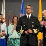 US Surgeon General Vivek Murthy was sworn in on Wednesday.
