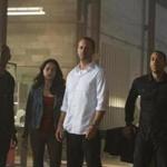 From left: Tyrese Gibson, Michelle Rodriguez, Paul Walker, and Ludacris in ?Furious 7.?