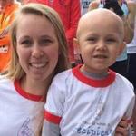 Kayla Hammergren, 22, donated bone marrow which was used to help James Strejc, then a 2-year-old battling leukemia.