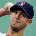 Starter Rick Porcello threw first-pitch strikes to 11 of the 26 batters he faced.