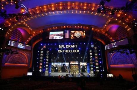 The stage was set in Chicago prior to the 2015 NFL Draft at the Auditorium Theatre of Roosevelt University. 
