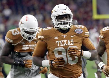 Malcom Brown is already married with two young daughters, and said at the NFL Combine that played a factor in him leaving Texas a year early.
