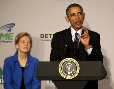 U.S. President Barack Obama delivers remarks at AARP headquarters in Washington.
