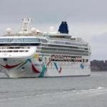 The Norwegian Dawn cruises between Boston and the Royal Naval Dockyard in Bermuda.