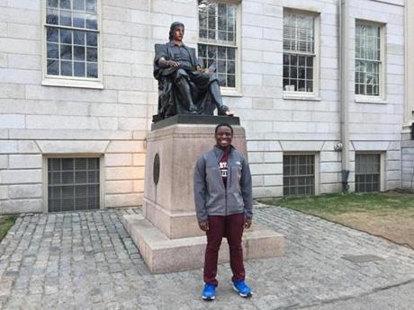 Victor Agbafe is attending Harvard in the fall.
