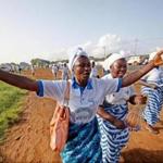 Liberian women celebrated in Monrovia, the country?s capital, on the news of the end of the outbreak Saturday. There had been more than 3,000 confirmed Ebola cases in Liberia, 7,400 suspected or probable cases, and 4,700 deaths.
