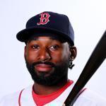 FORT MYERS, FL - MARCH 01: Jackie Bradley Jr. #25 of the Boston Red Sox poses for a portrait on March 1, 2015 at JetBlue Park in Fort Myers, Florida. (Photo by Elsa/Getty Images)